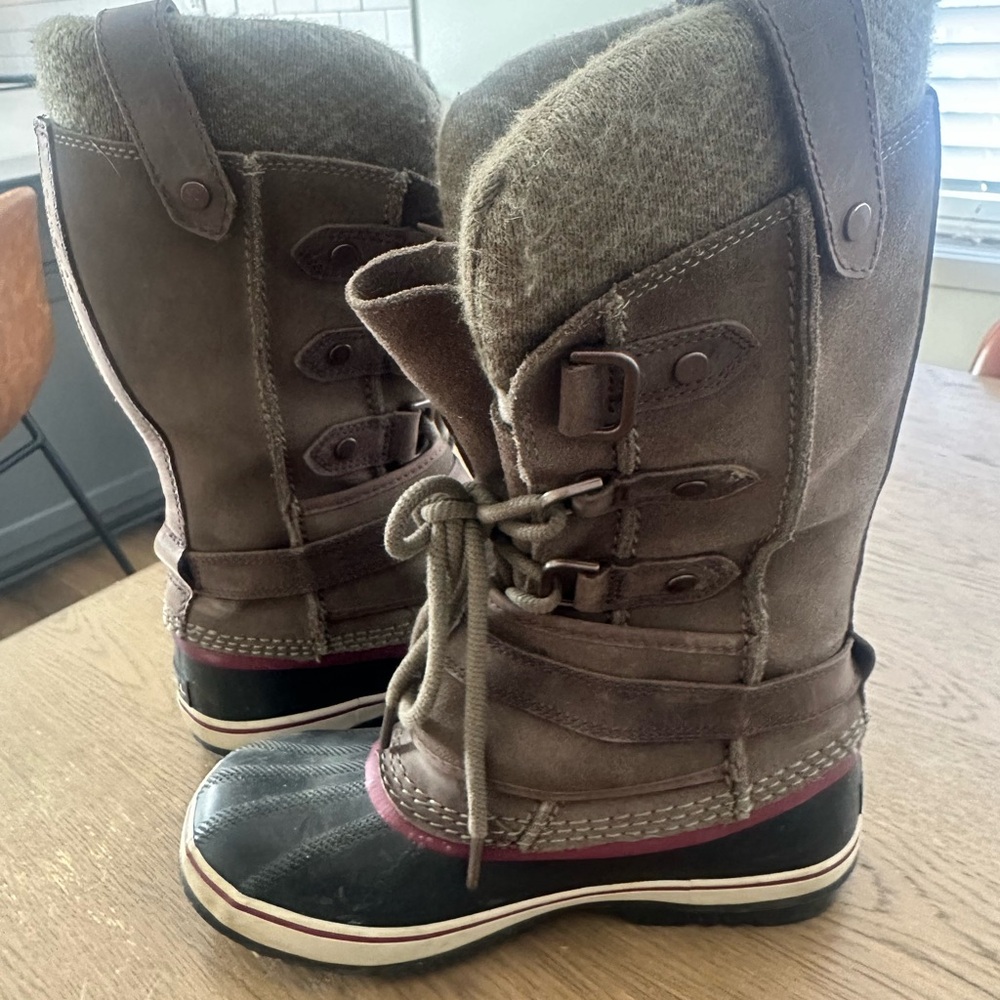 Sorel Winter Snow Boots Women’s 8.5 - Picture 3 of 7